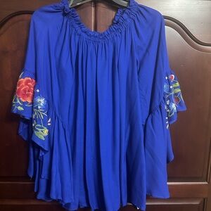 Gorgeous Embroidered OTS top